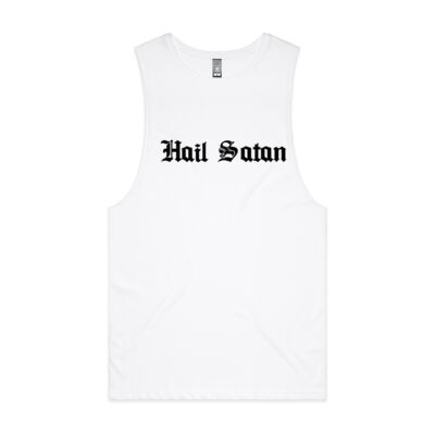 Hail Satan  black - basics collection - Mens Barnard Tank Thumbnail