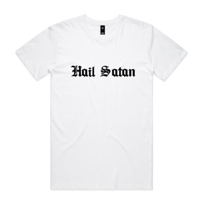 Hail Satan  black - basics collection MENS STAPLE TEE Thumbnail