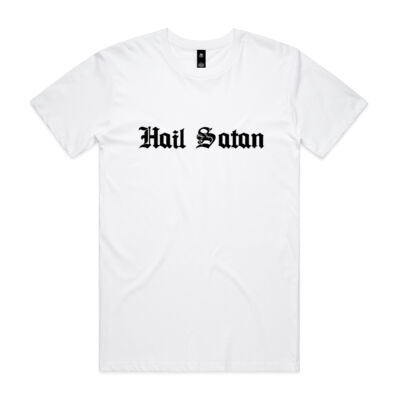 Hail Satan  black - basics collection MENS STAPLE TEE Thumbnail